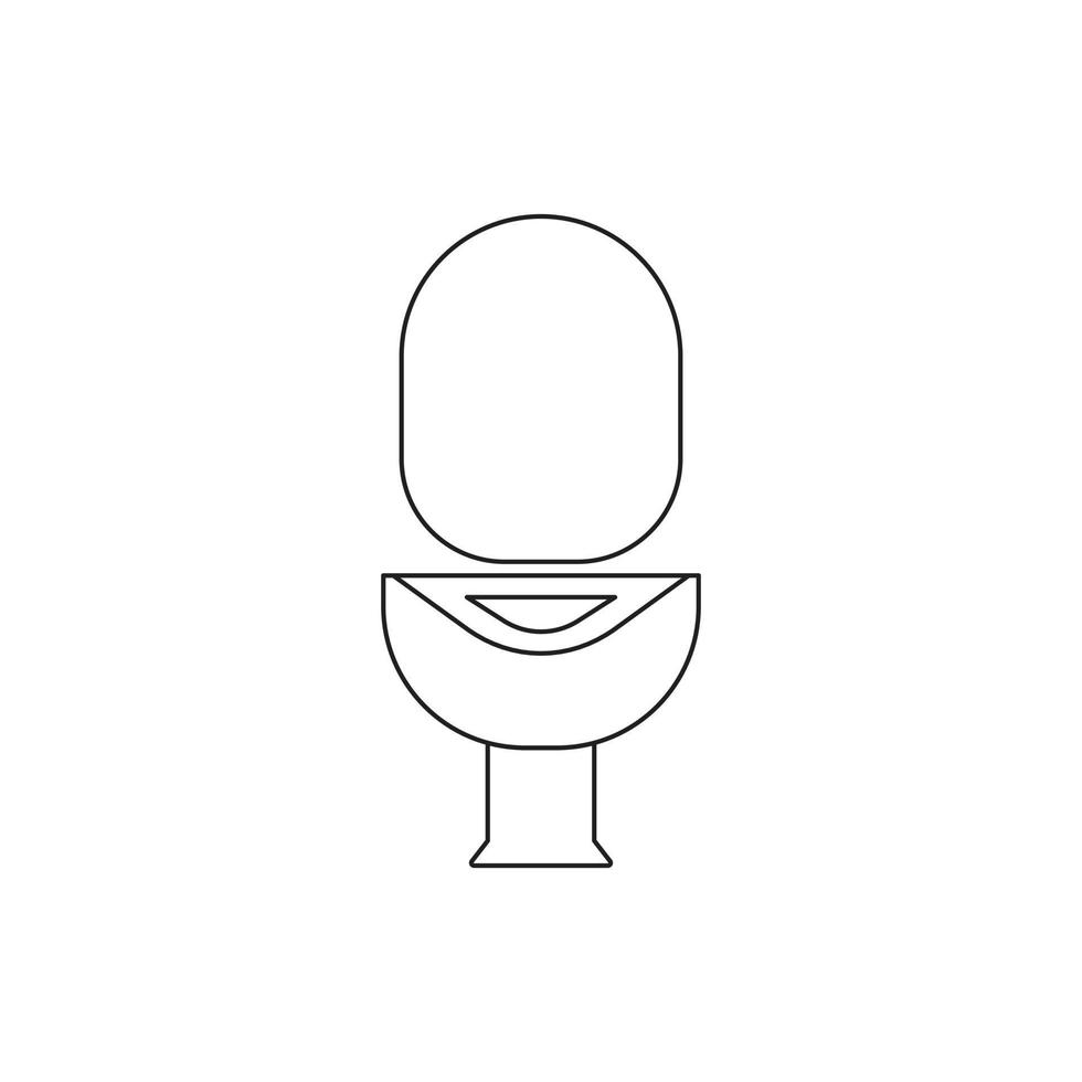 vector de armario de baño para presentación de icono de símbolo de sitio web