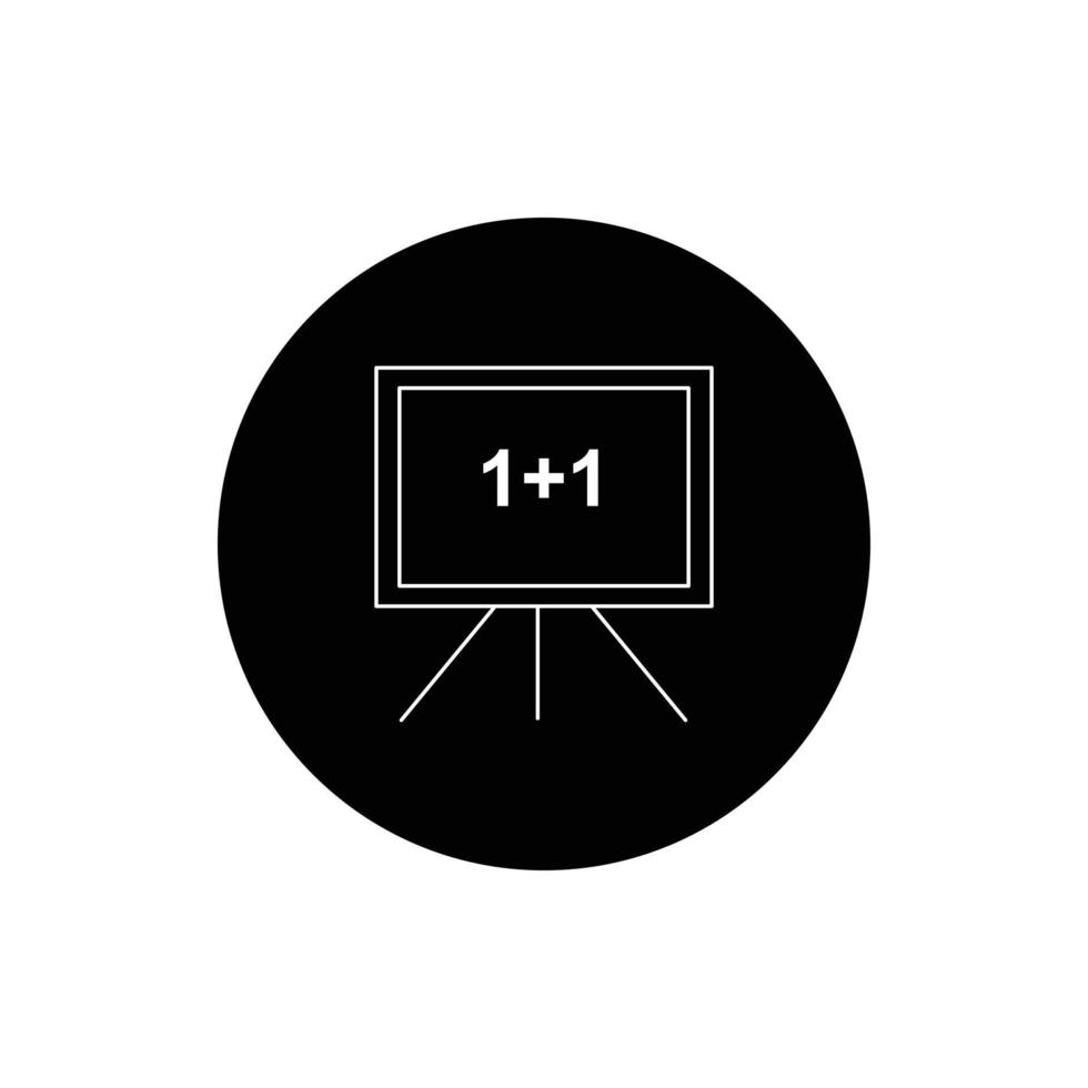 blackboard school vector for website symbol icon presentation
