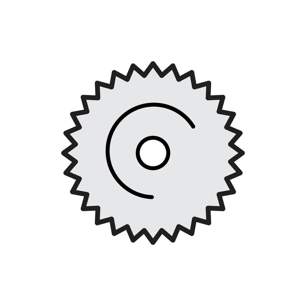 chainsaw vector for website symbol icon presentation