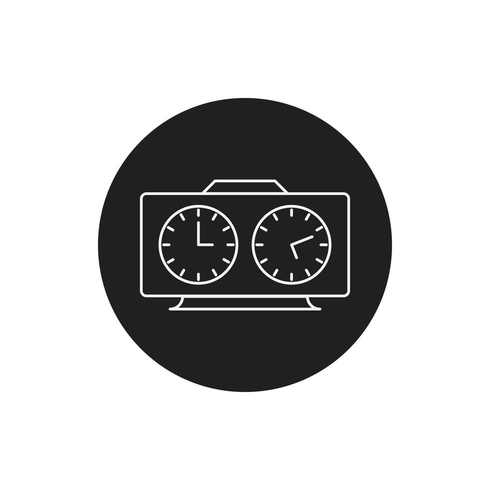 Time Clock vector for website symbol icon presentation