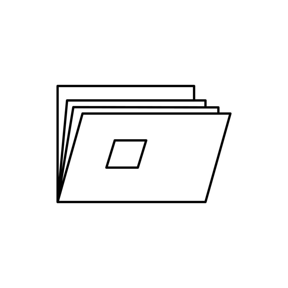 book vector for website symbol icon presentation