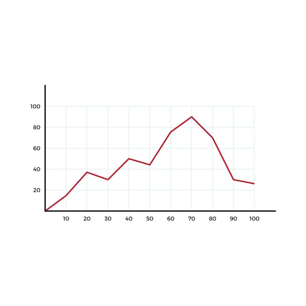 Graph Chart vector for website symbol icon presentation