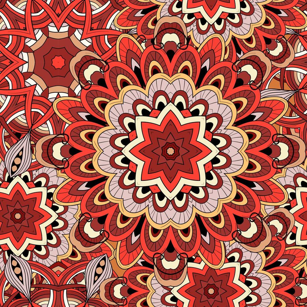 Abstract mandala background vector