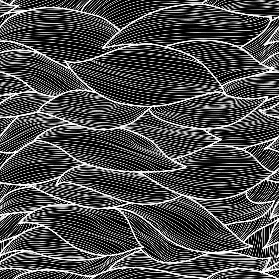 Sea background with waves vector