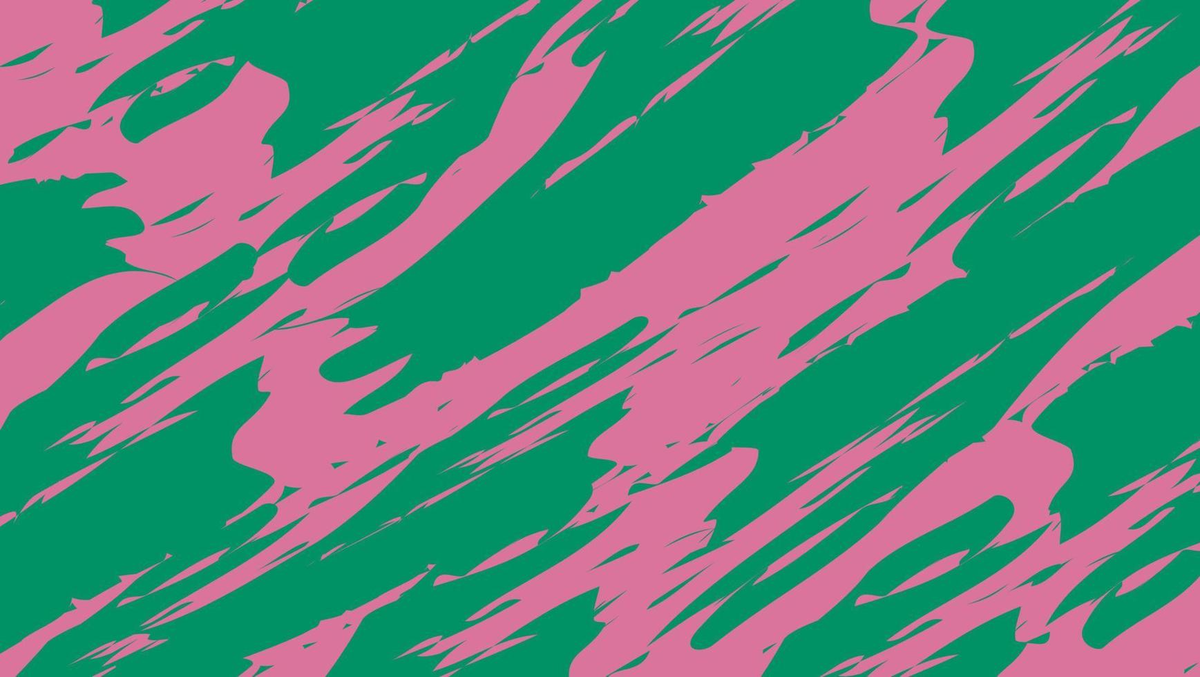 Abstract Colorful Green Pink Splash Paint Background vector
