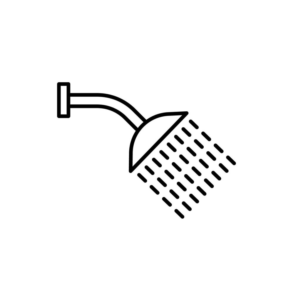 Illustration Vector graphic of shower icon