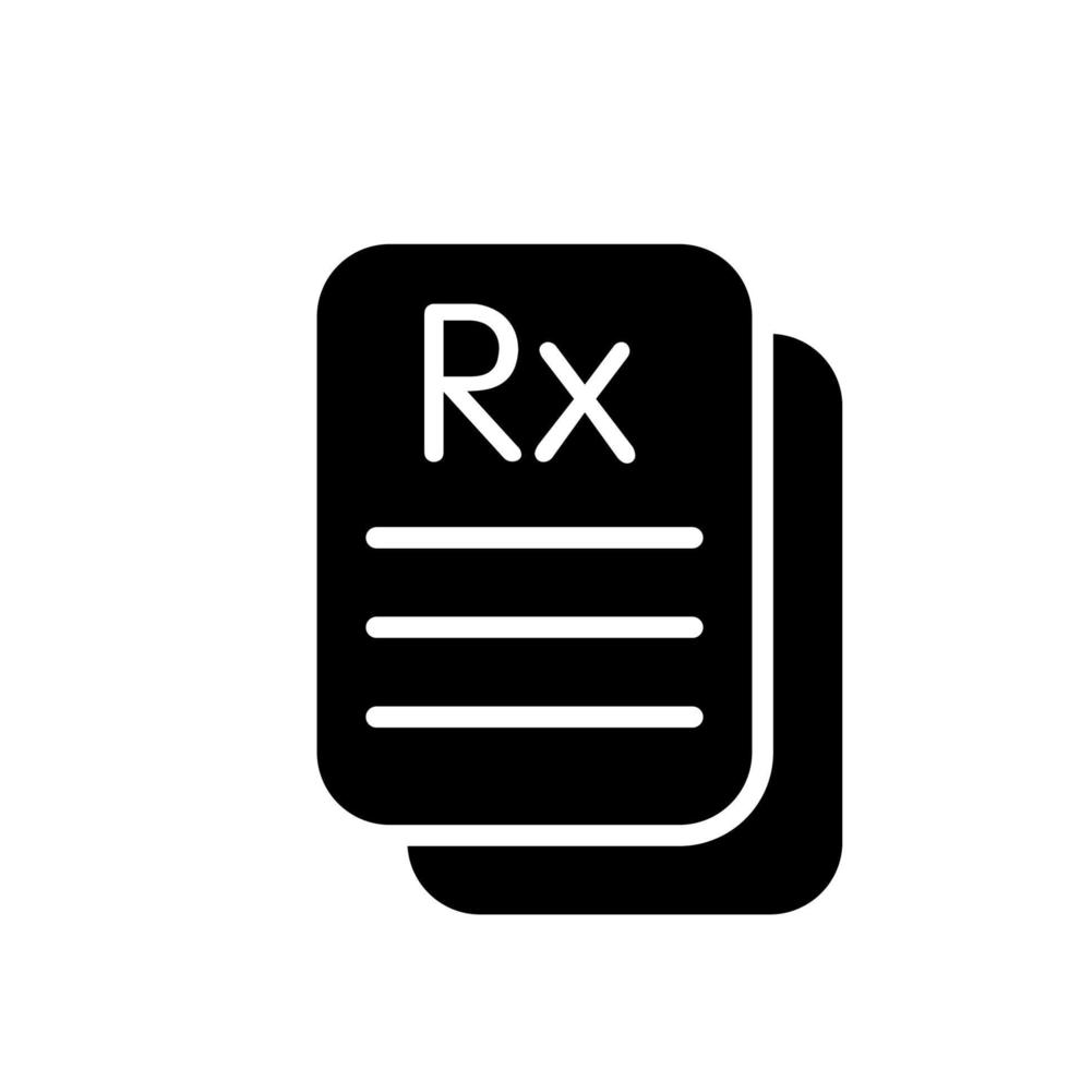 Illustration Vector graphic of Rx icon