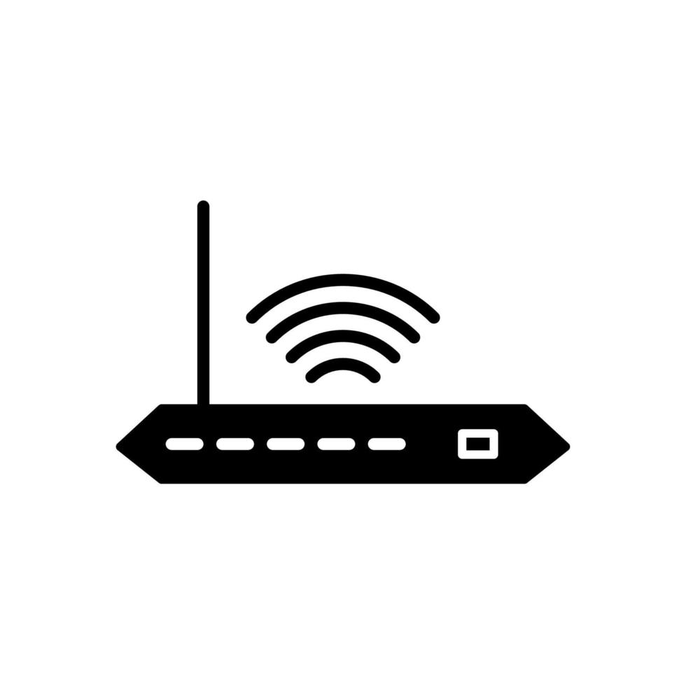 Illustration Vector graphic of router icon