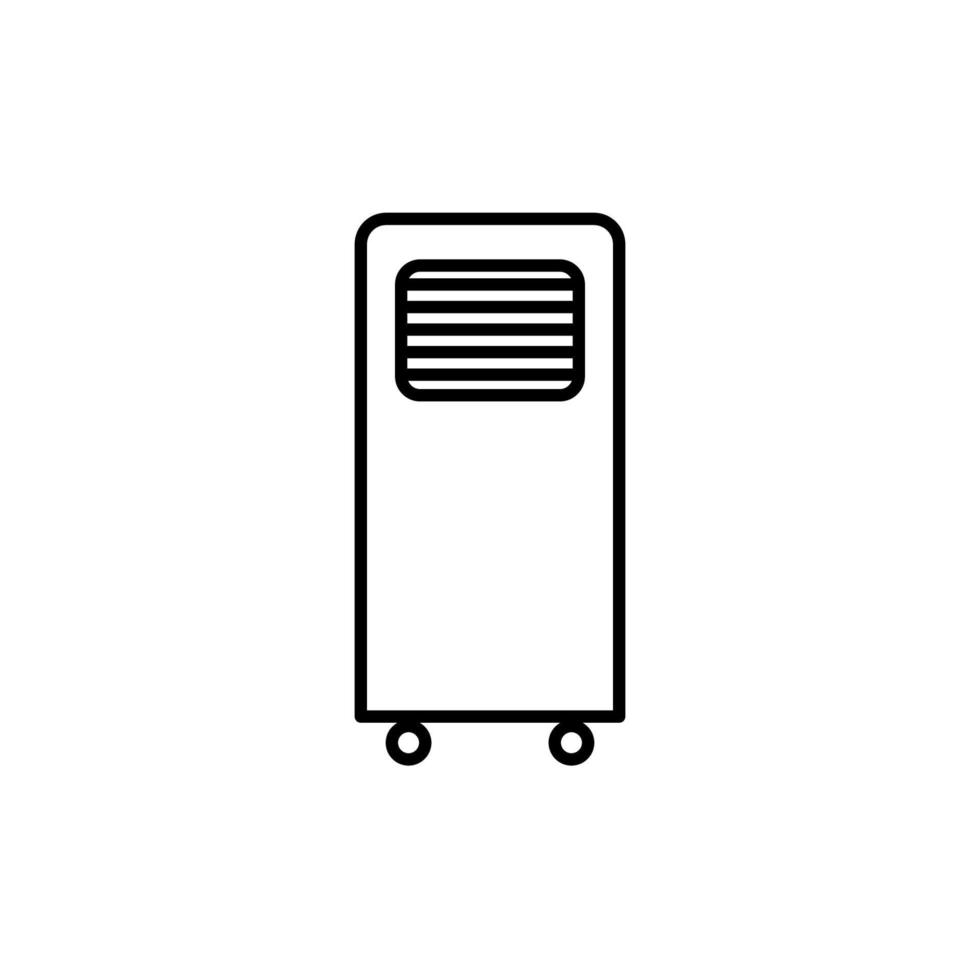 Illustration Vector Graphic of Air Conditioner icon template