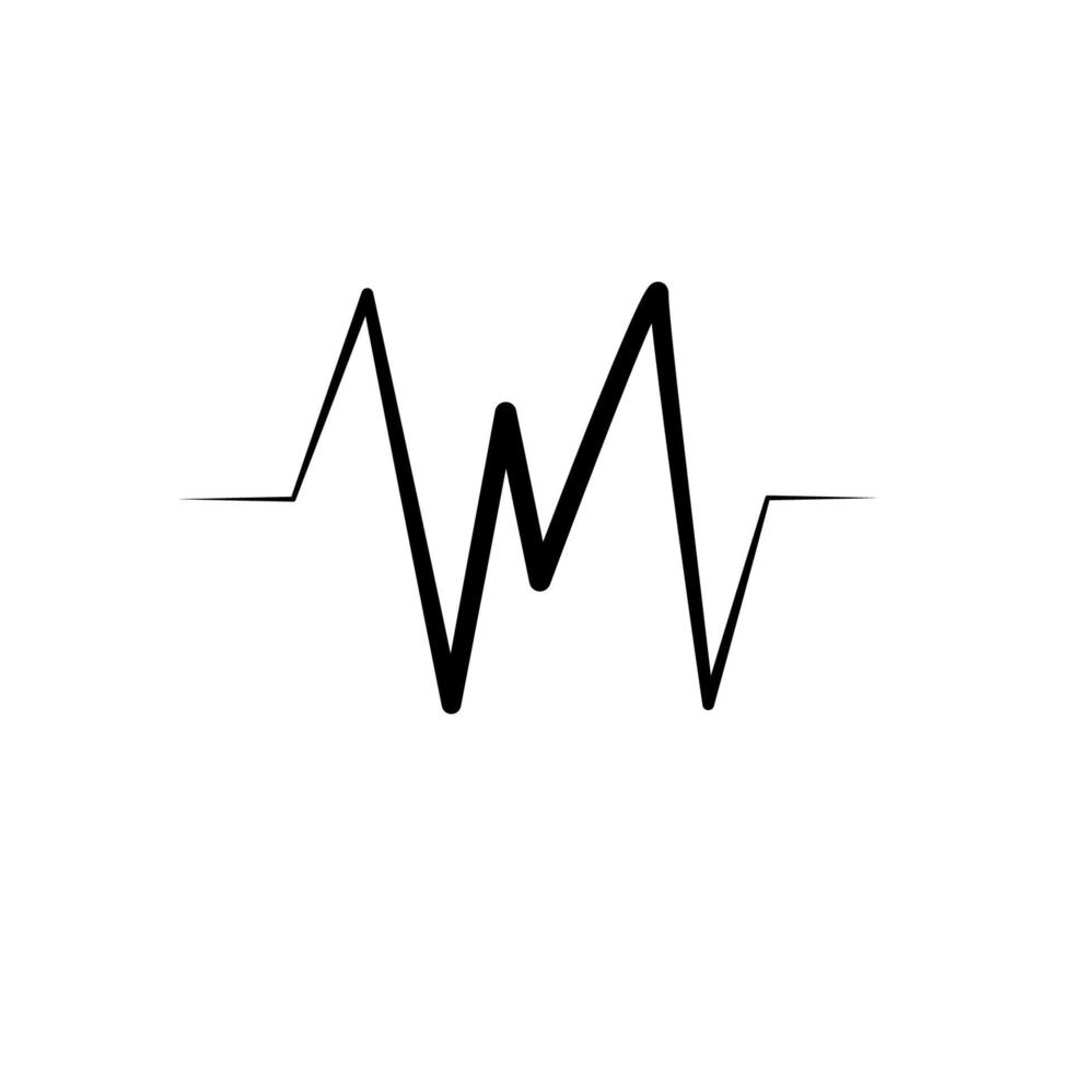 Illustration Vector graphic of heart pulse icon