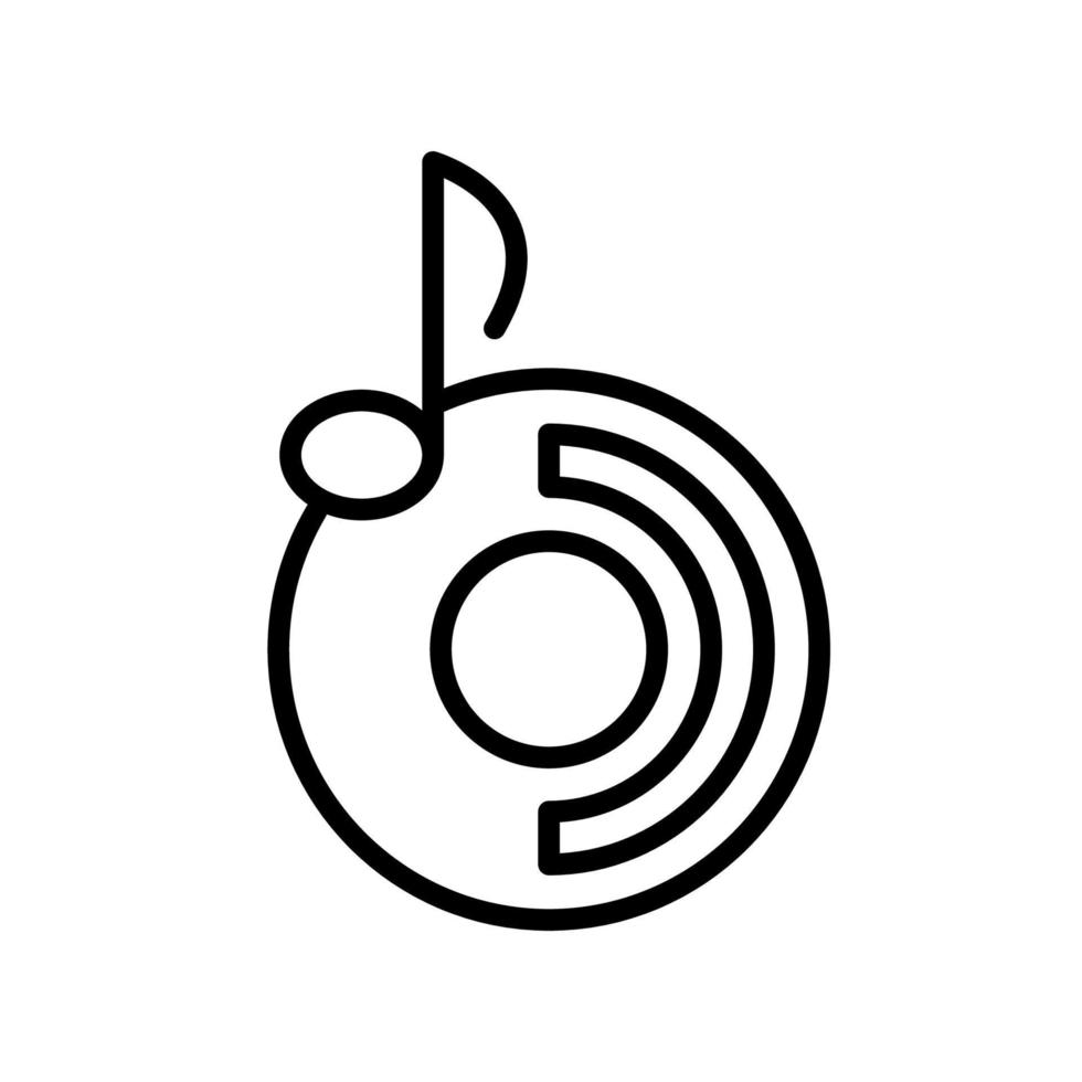 Illustration Vector graphic of disk icon