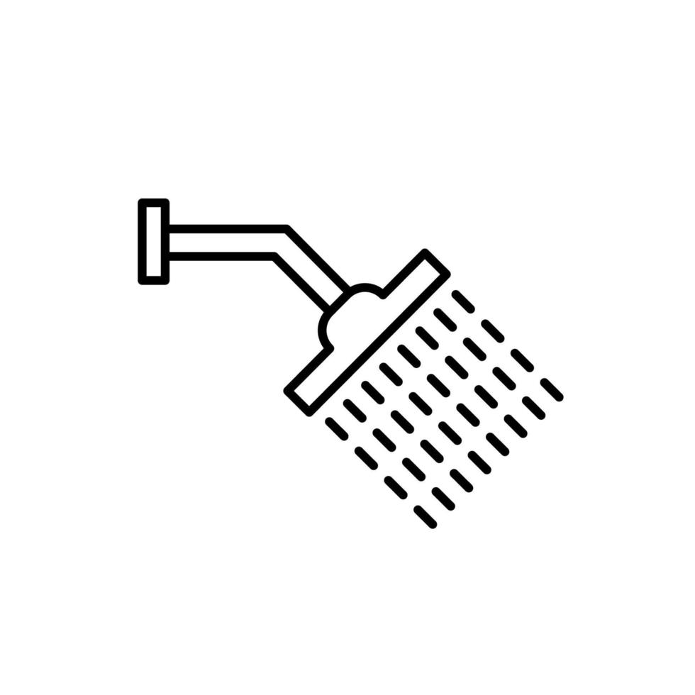 Illustration Vector graphic of shower icon