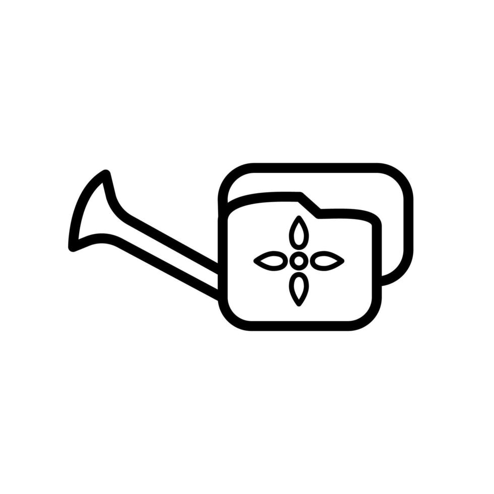 Illustration Vector Graphic of Watering Can icon