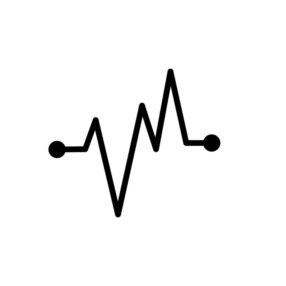 Illustration Vector graphic of heart pulse icon