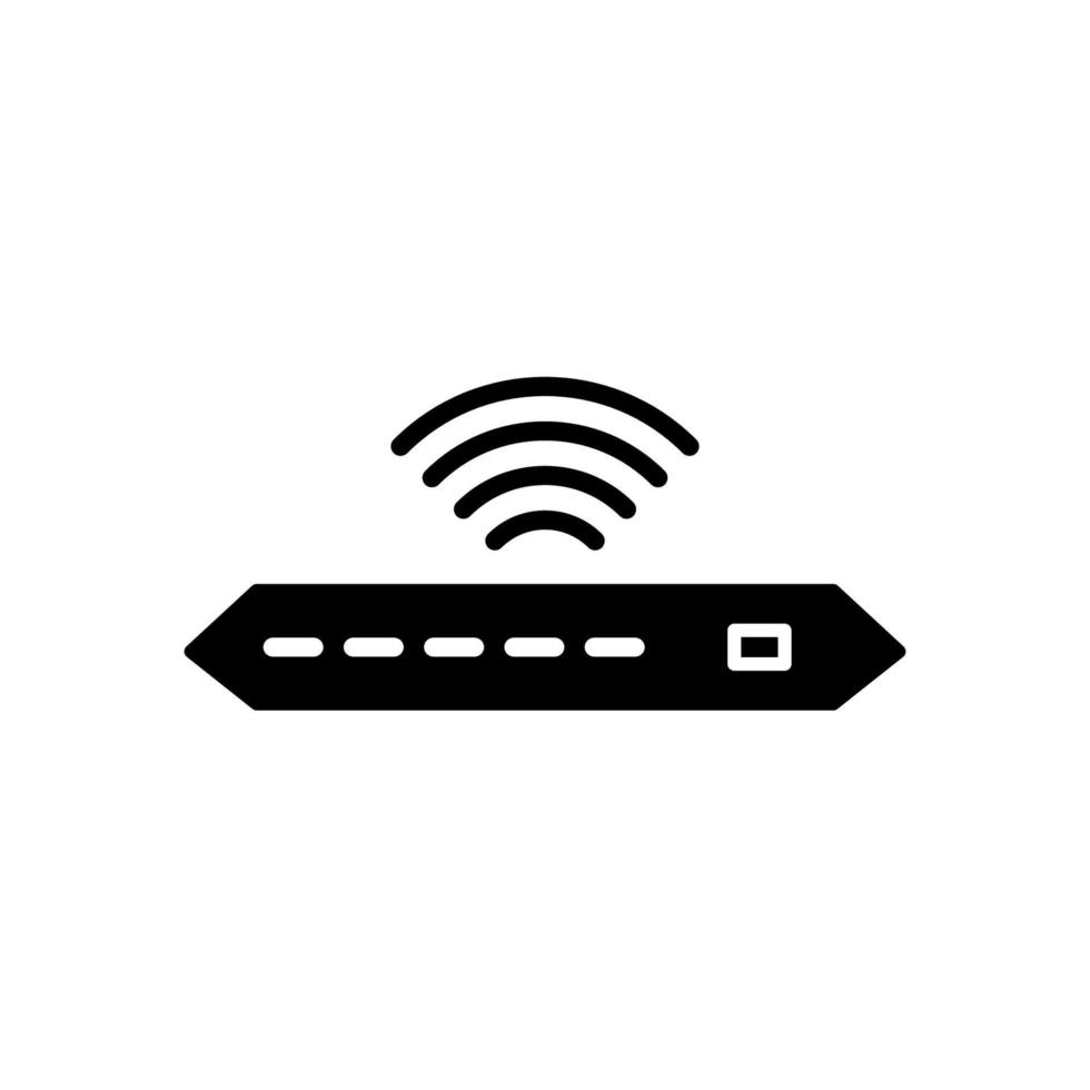 Illustration Vector graphic of router icon