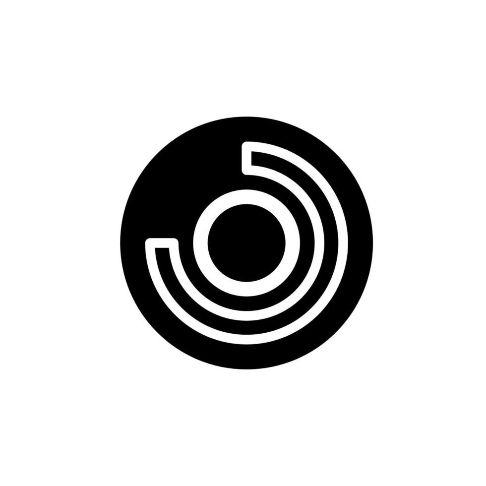 Illustration Vector graphic of disk icon