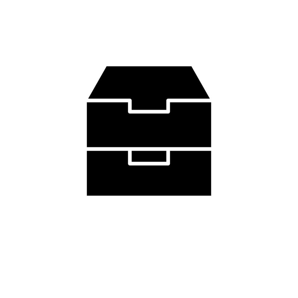 Illustration Vector Graphic of Cabinet icon