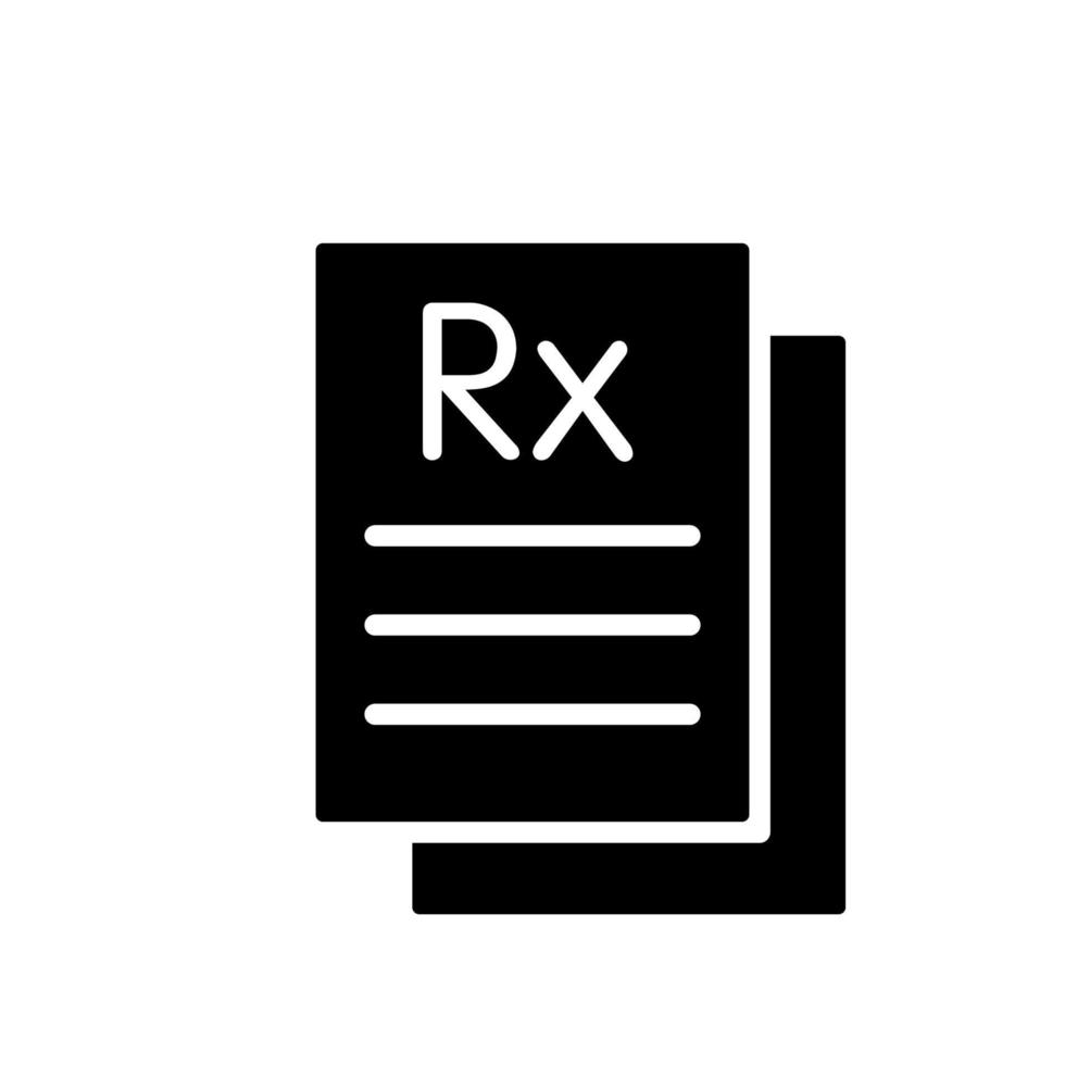 Illustration Vector graphic of Rx icon