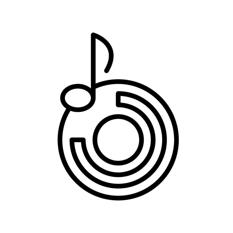 Illustration Vector graphic of disk icon