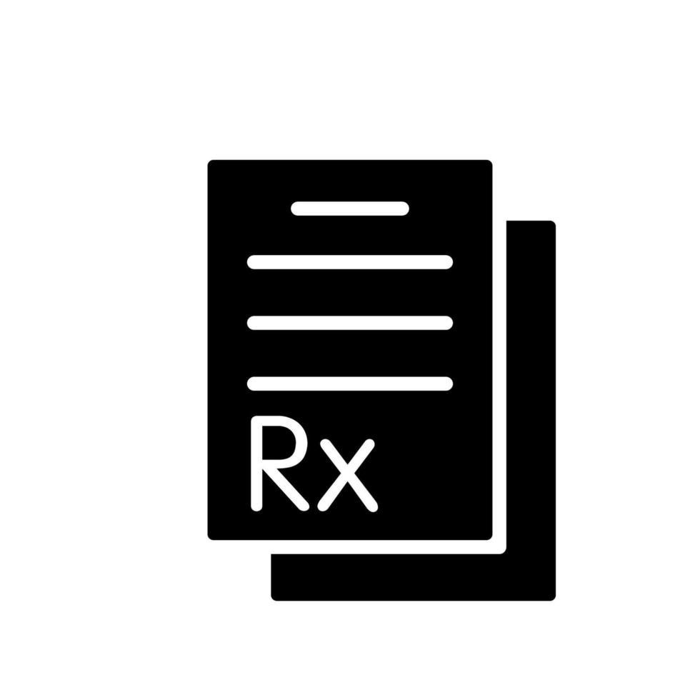 Illustration Vector graphic of Rx icon