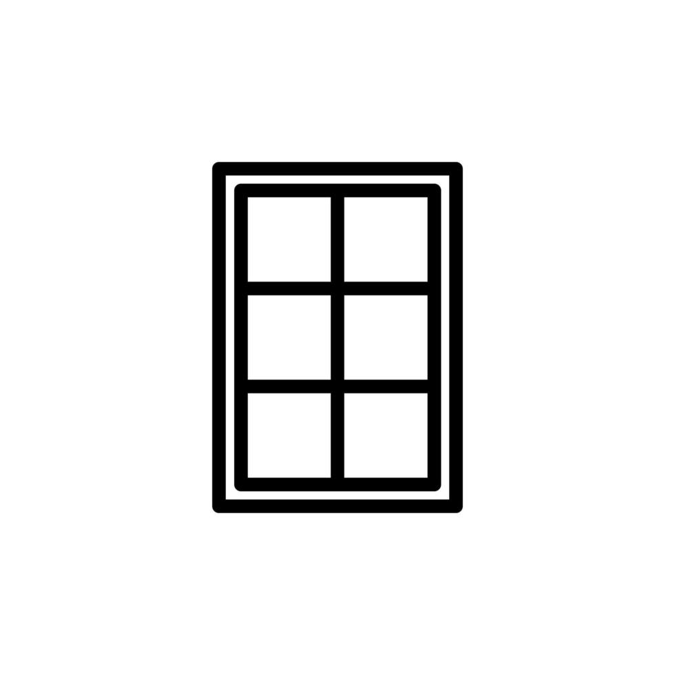 Illustration Vector graphic of window icon