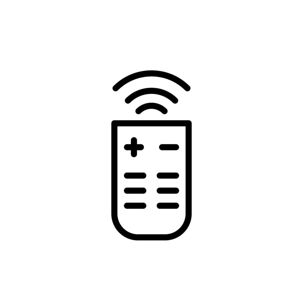 Illustration Vector graphic of remote control icon