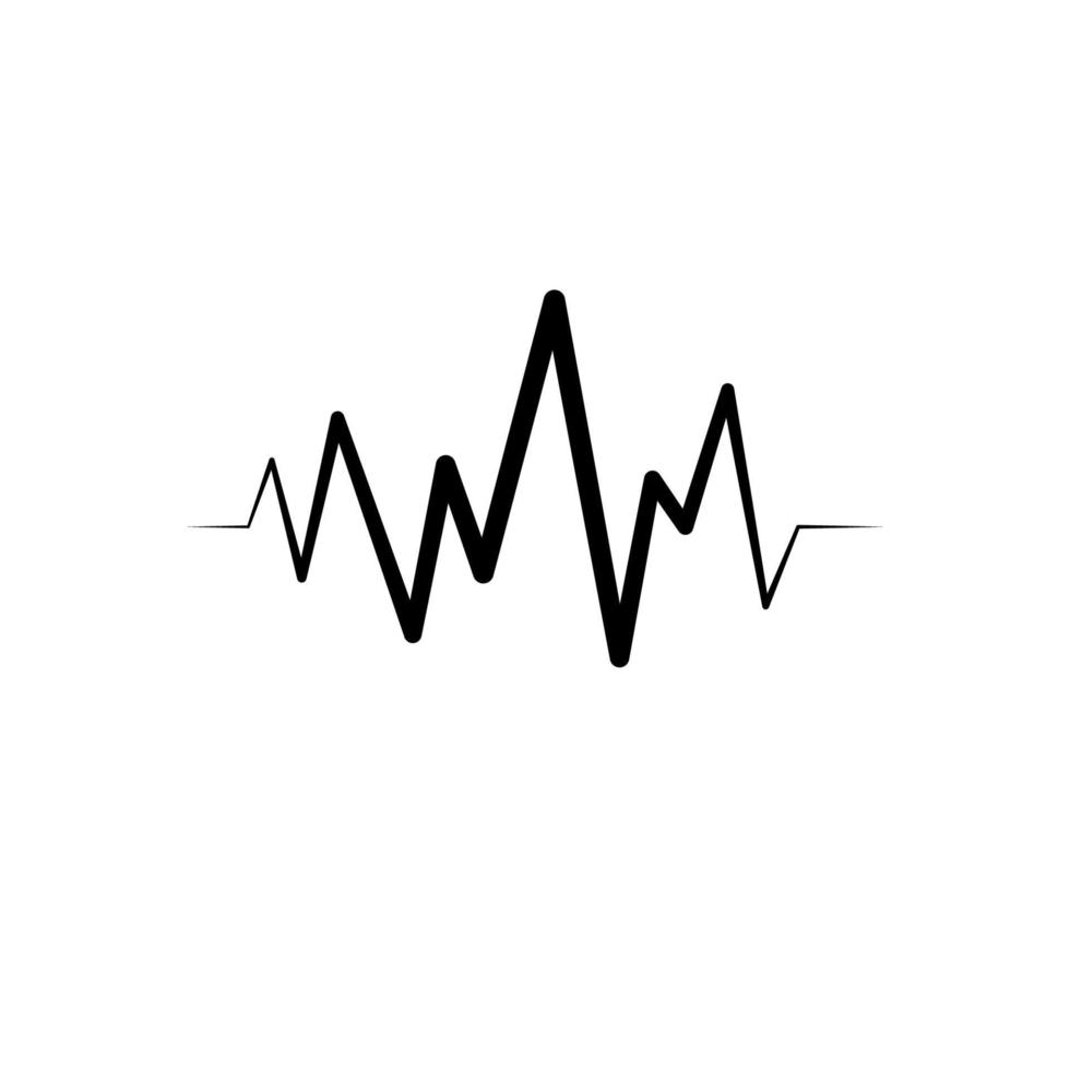 Illustration Vector graphic of heart pulse icon