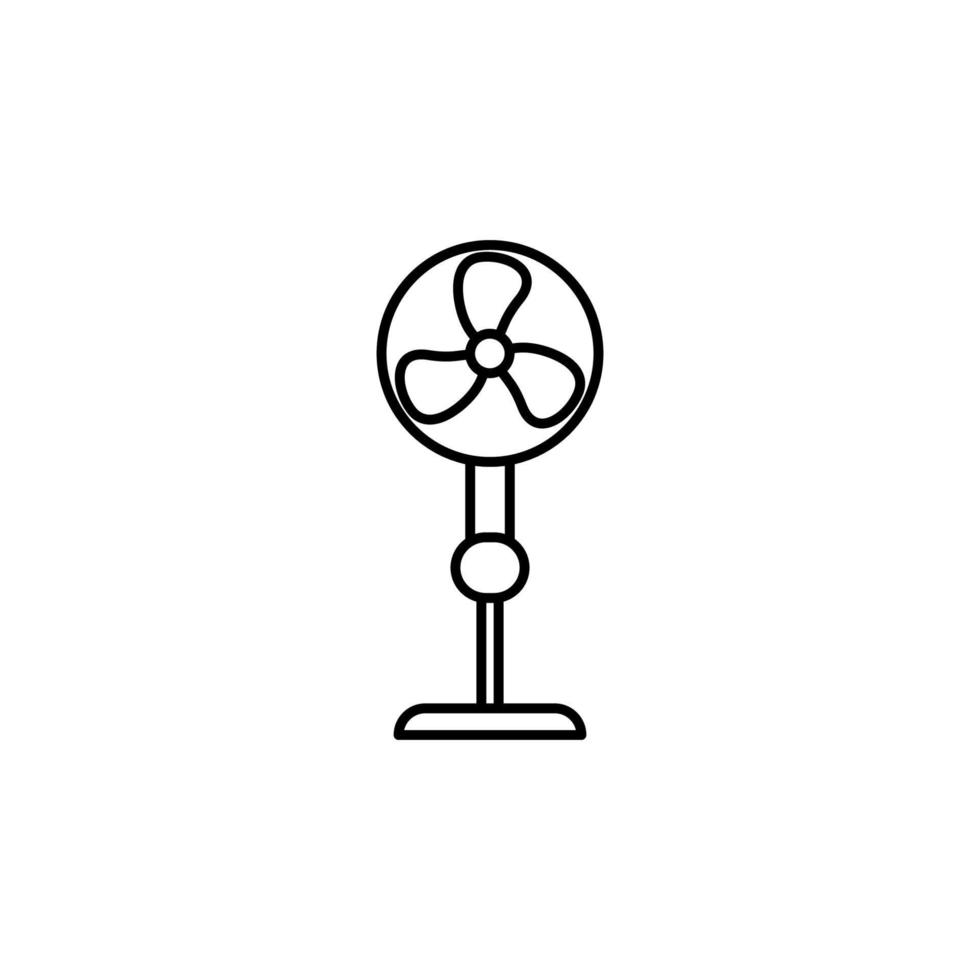 Illustration Vector Graphic of Stand Fan icon