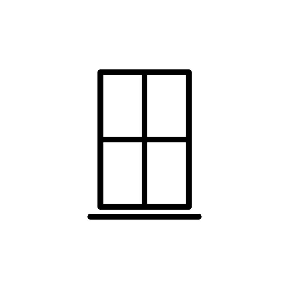 Illustration Vector graphic of window icon