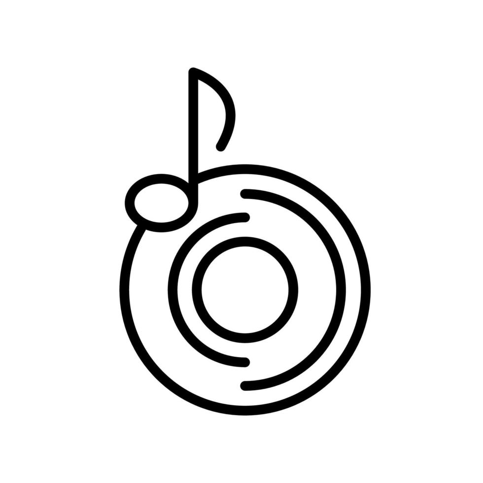 Illustration Vector graphic of disk icon
