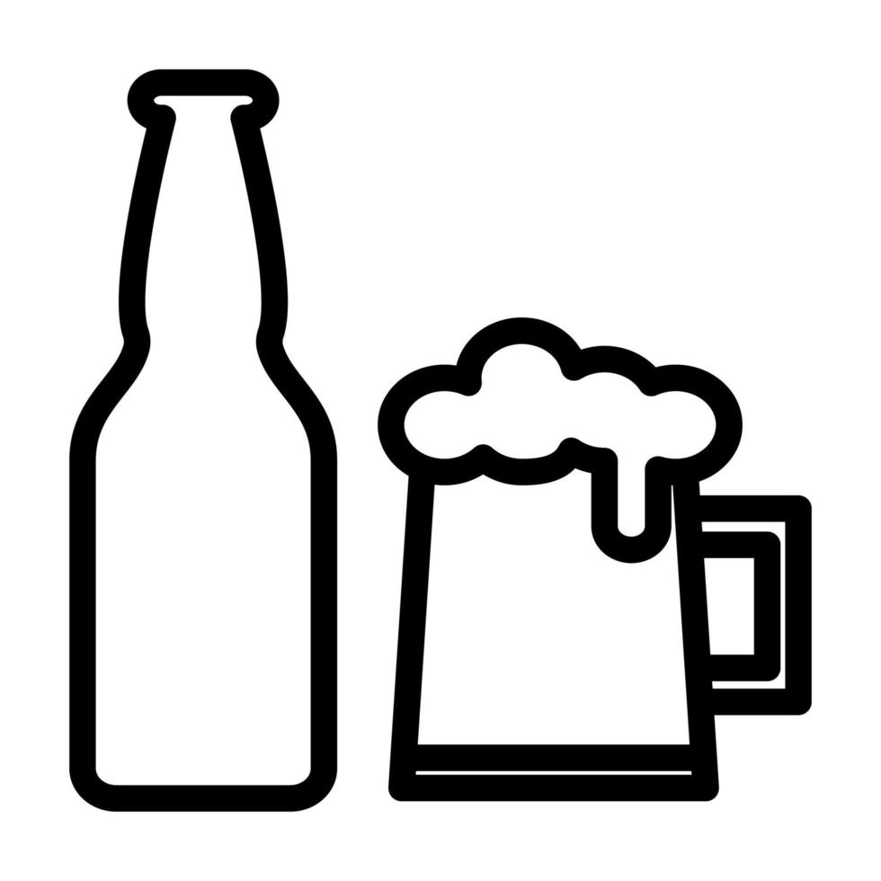 Illustration Vector Graphic of Beer Icon