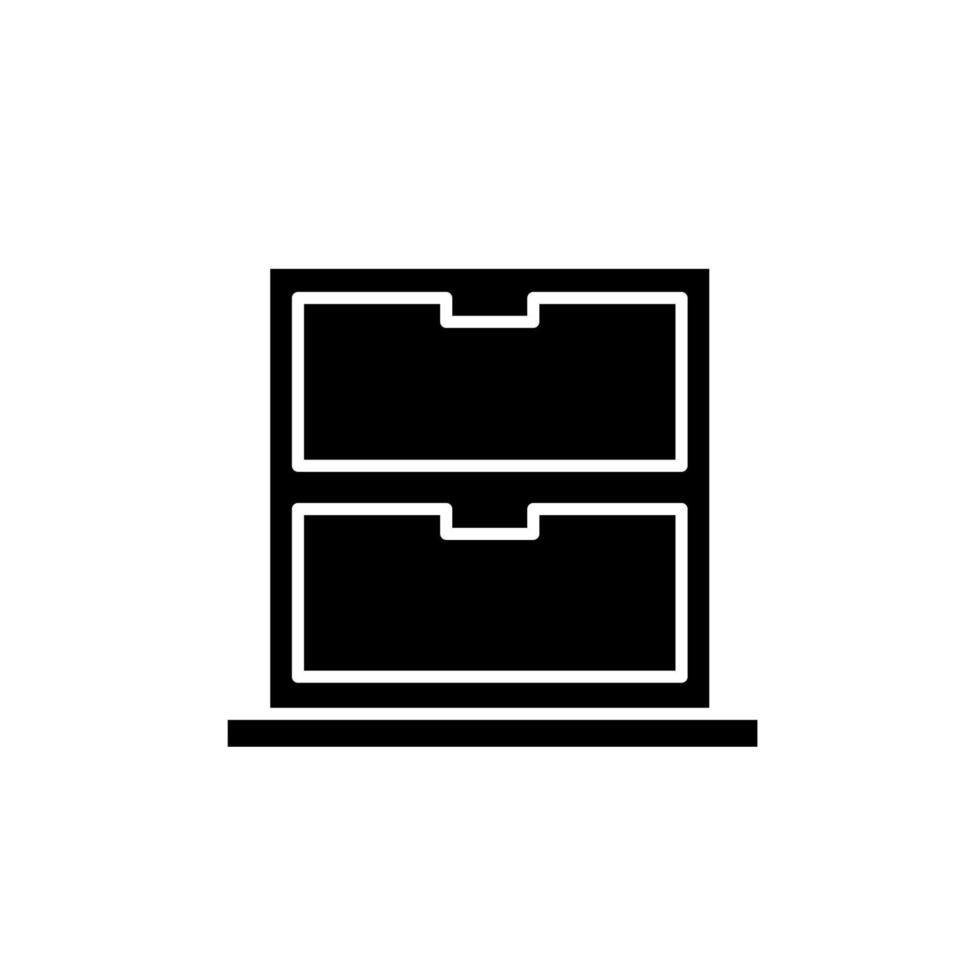 Illustration Vector Graphic of Cabinet icon