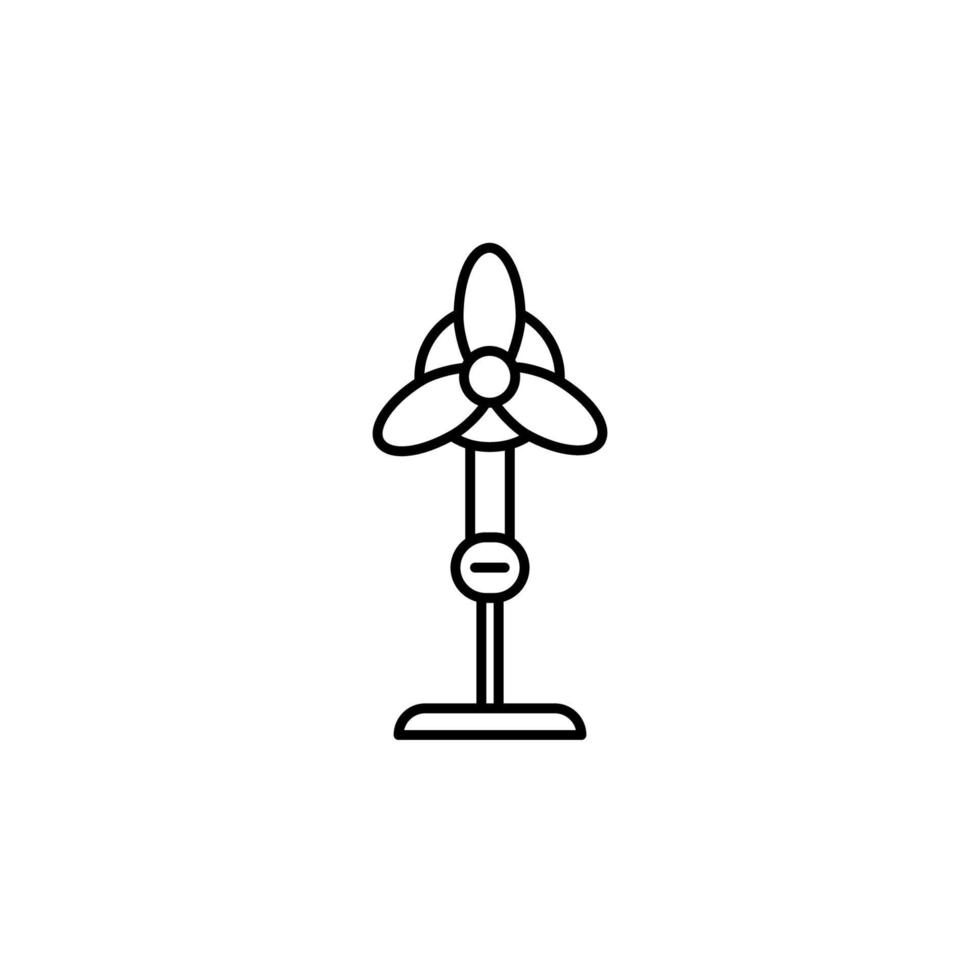 Illustration Vector Graphic of Stand Fan icon