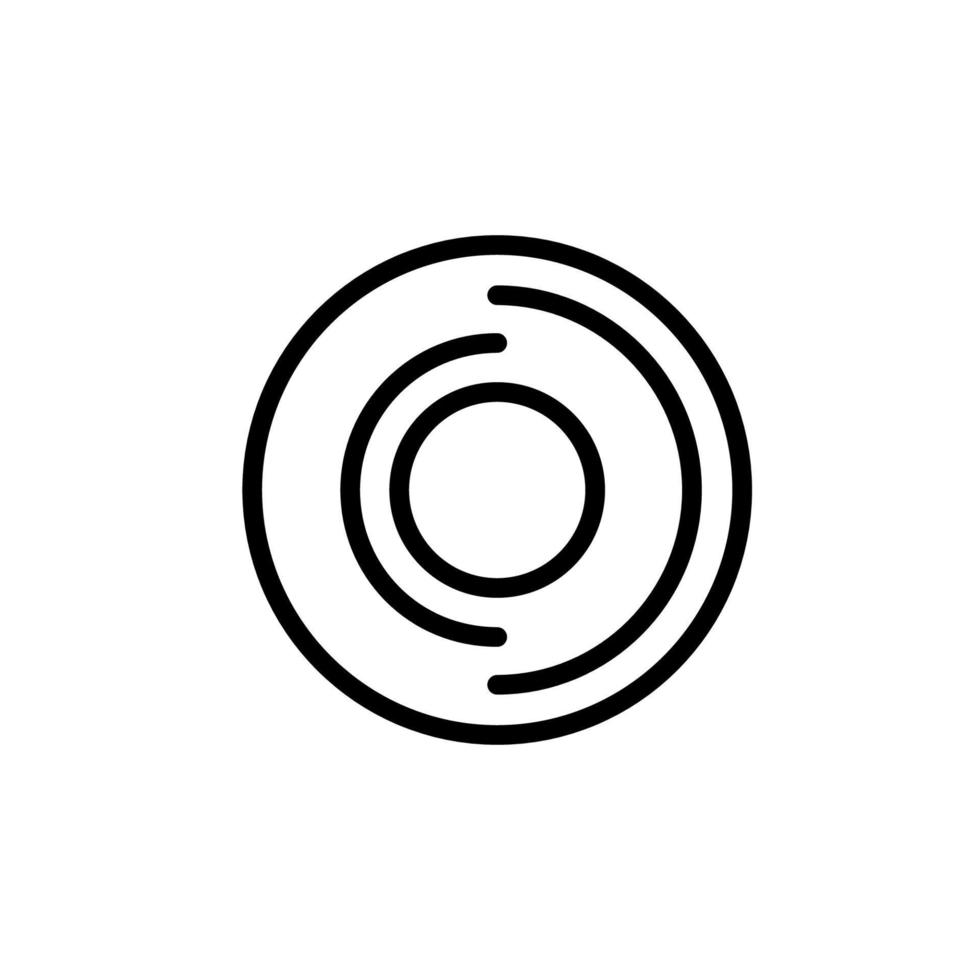 Illustration Vector graphic of disk icon