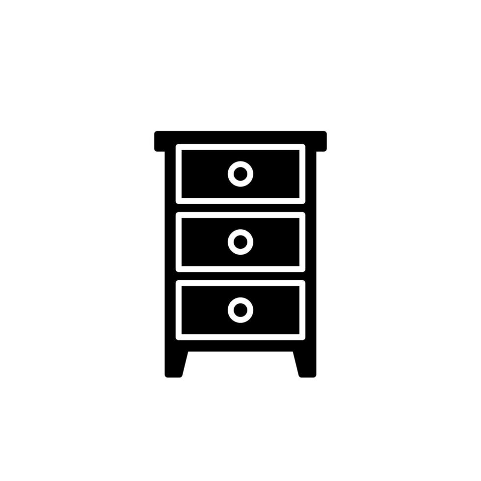 Illustration Vector Graphic of Cabinet icon