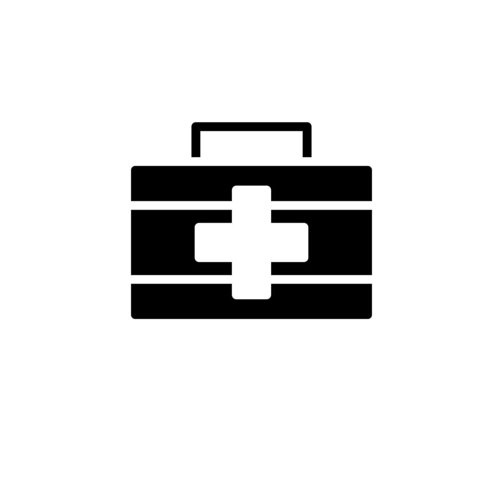 Illustration Vector graphic of first aid medical box