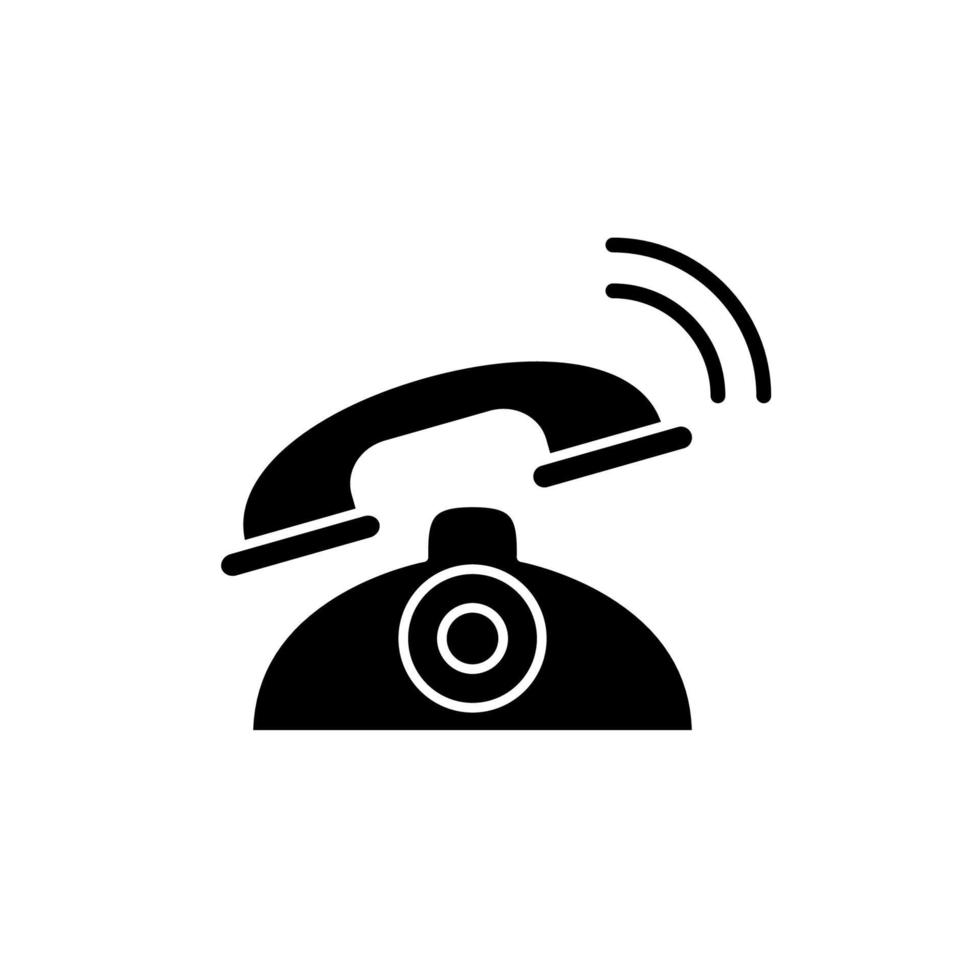 Illustration Vector graphic of telephone icon