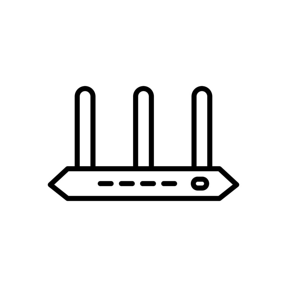 Illustration Vector graphic of router icon