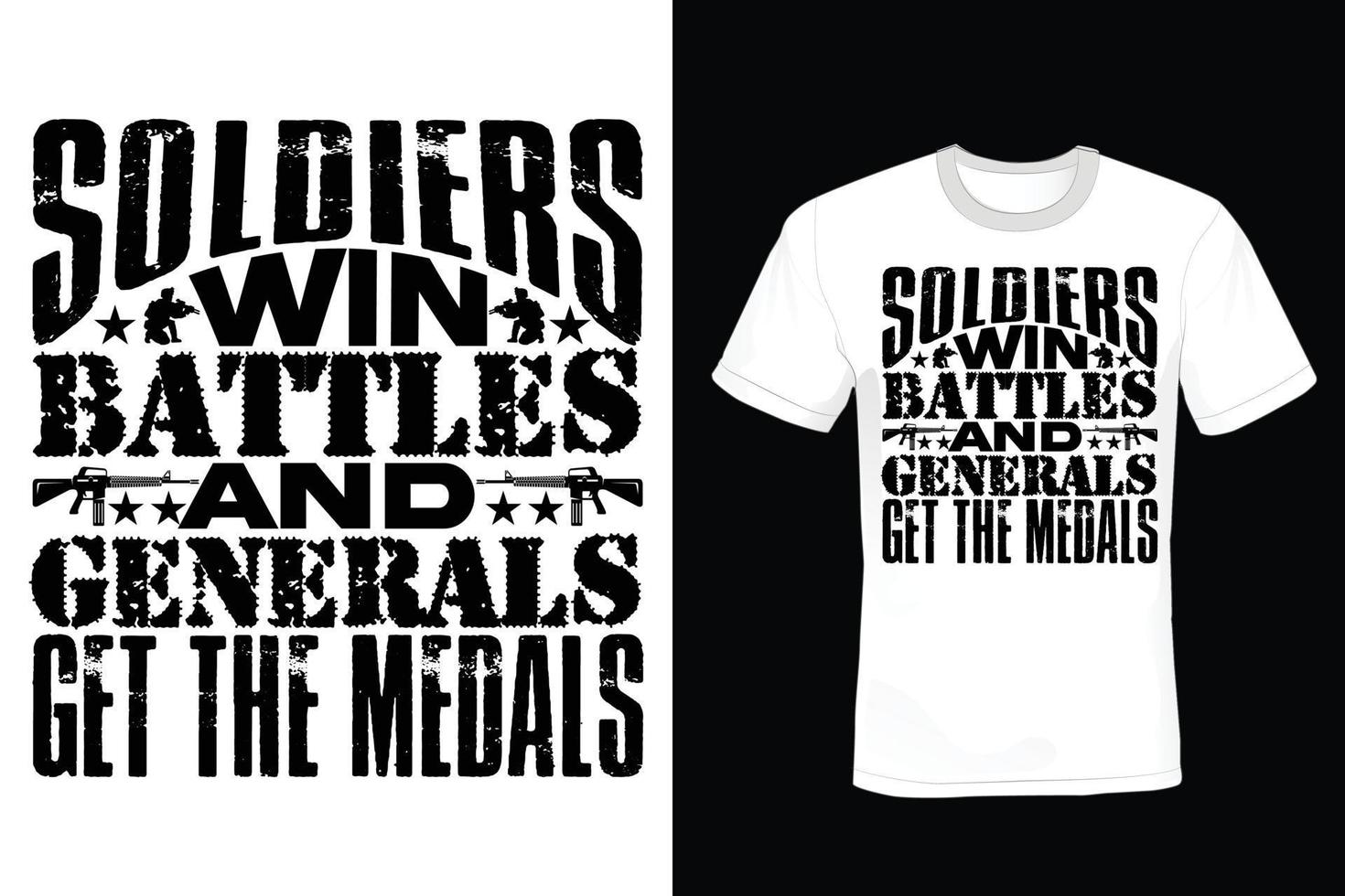 Army T shirt design, vintage, typography vector