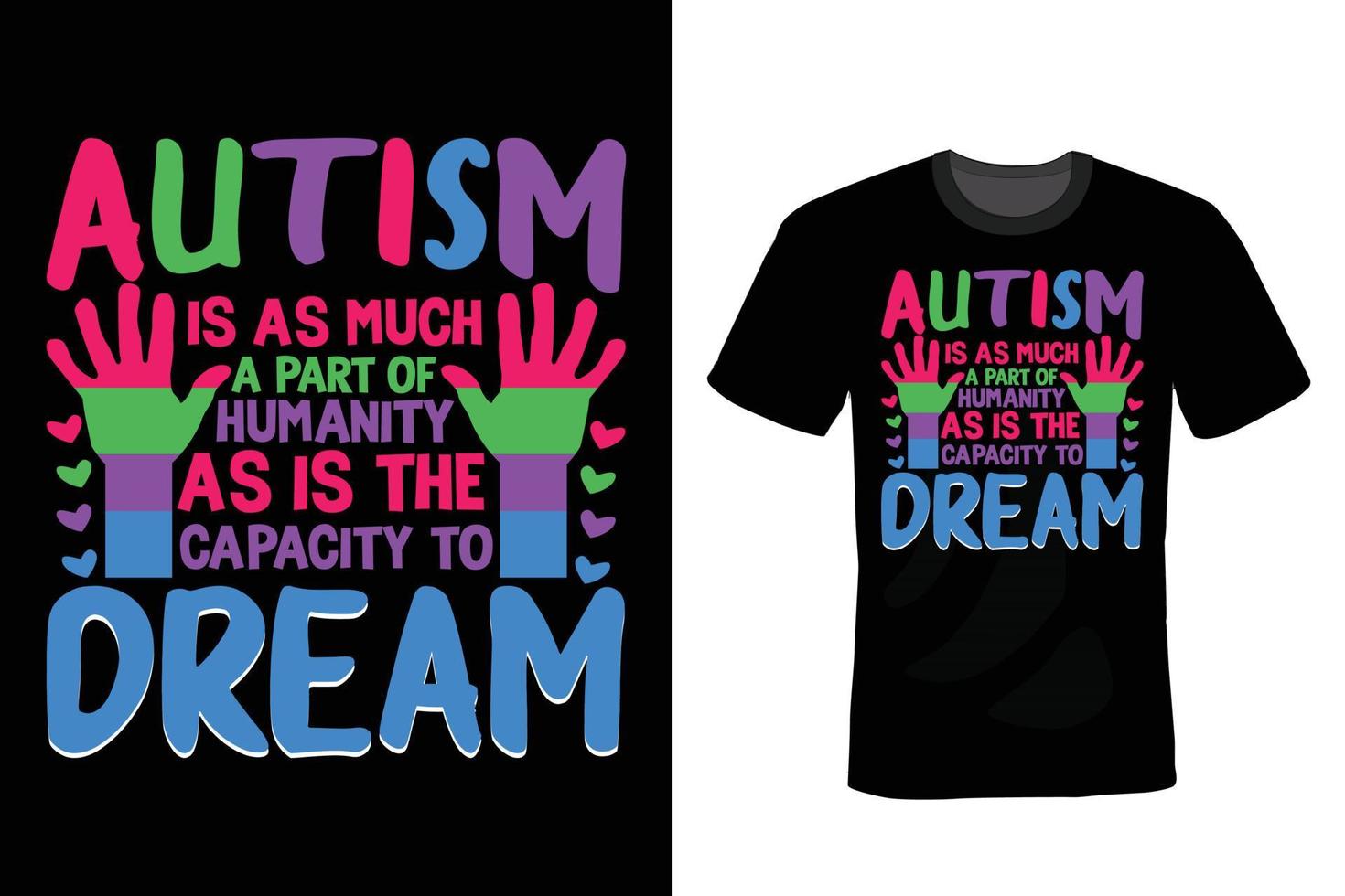 Autism T shirt design, vintage, typography vector