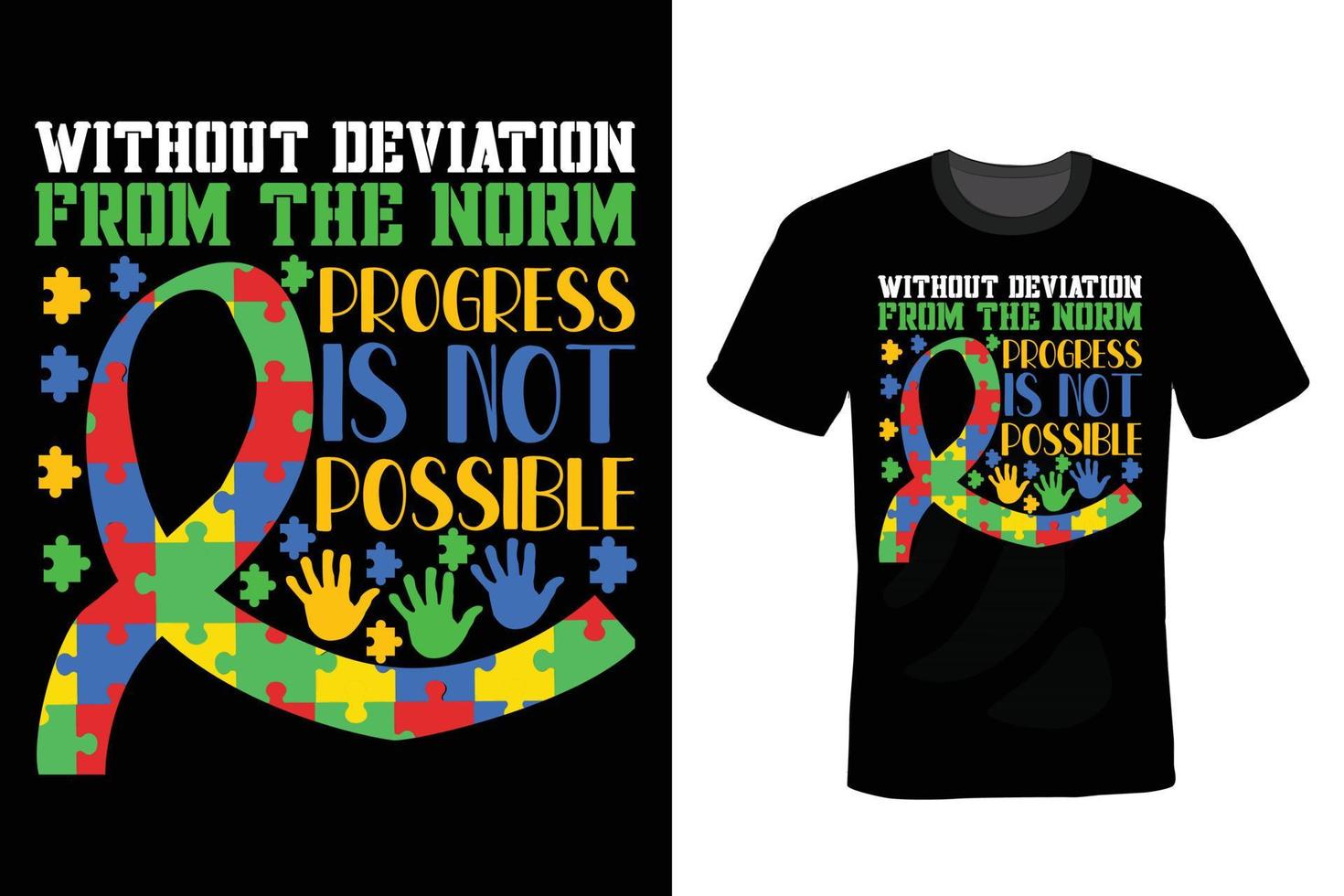 Autism T shirt design, vintage, typography vector