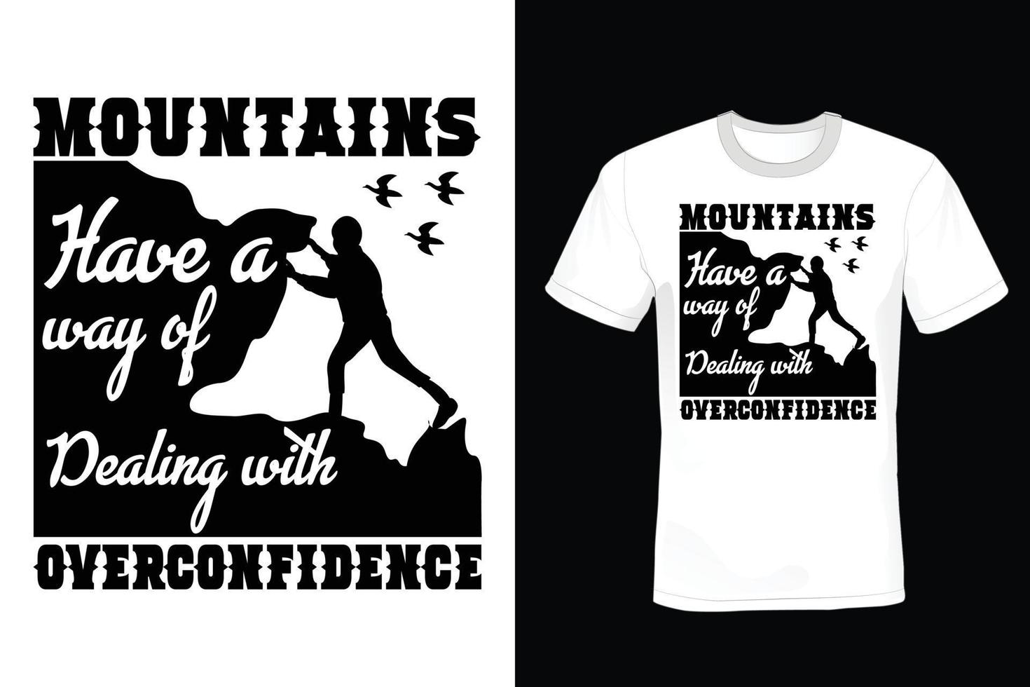 Climbing T shirt design, vintage, typography vector