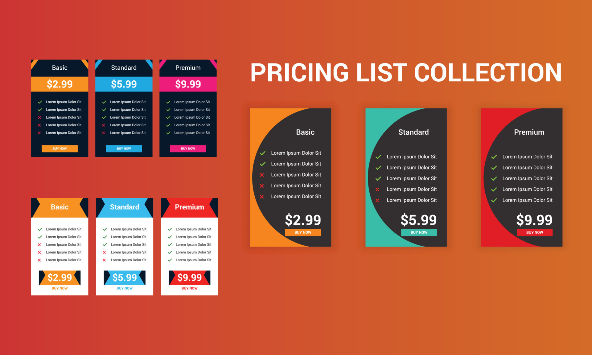 Pricing table and pricing subscription plan template design. 8127006