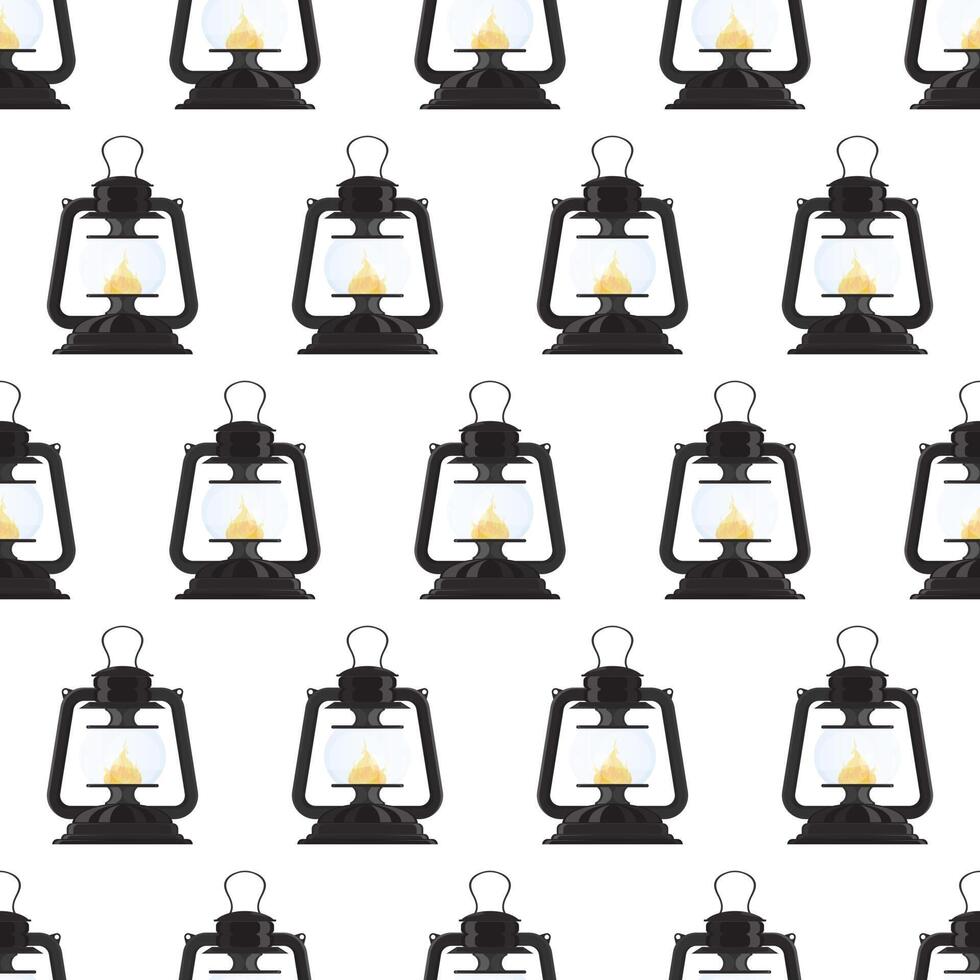 A seamless pattern with a man in a suit and hat vector