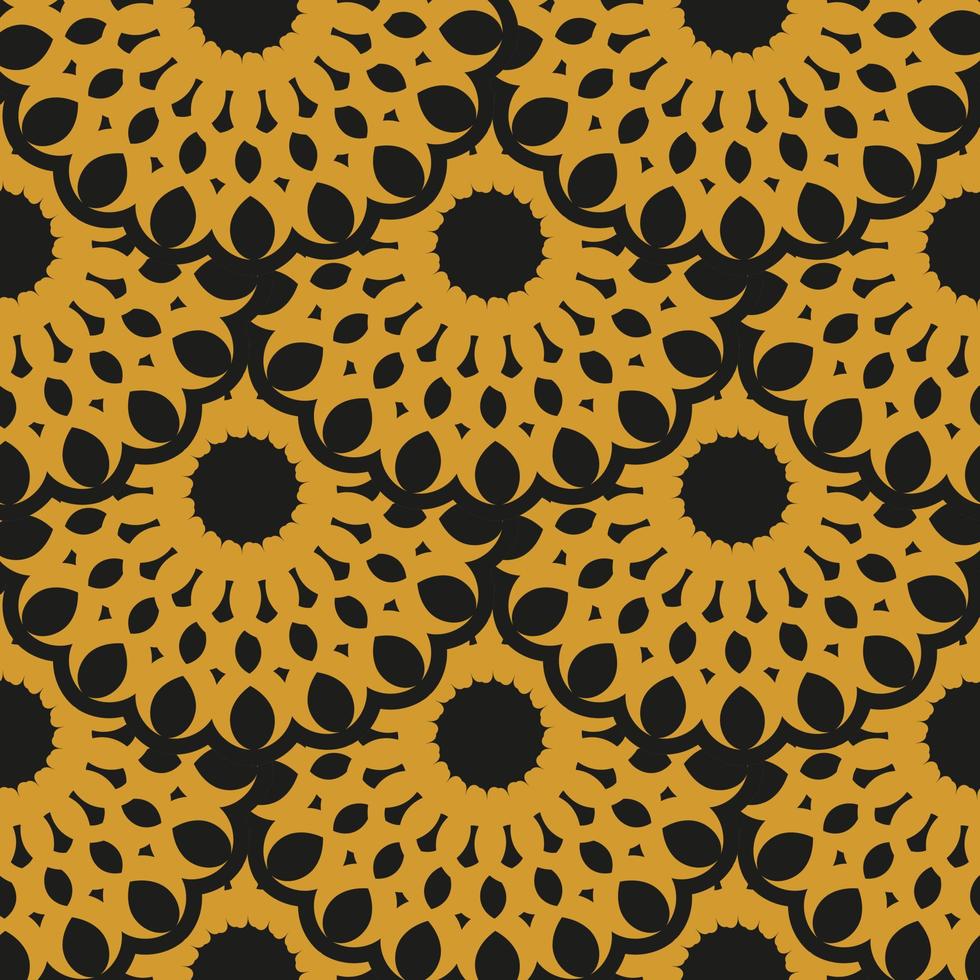 fondo de pantalla en una plantilla de estilo vintage. elemento floral indio. ornamento gráfico para papel pintado, tela, envoltura, embalaje. ornamento floral abstracto oriental. vector