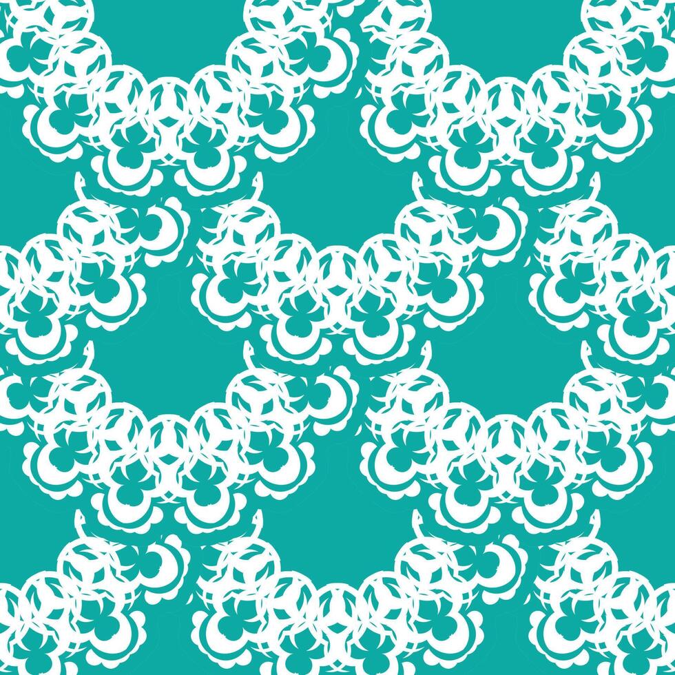 Oriental seamless vector background. Wallpaper in a baroque style pattern. Graphic ornament for wallpaper, fabric, packaging, wrapping. Oriental floral ornament. Vector illustration.