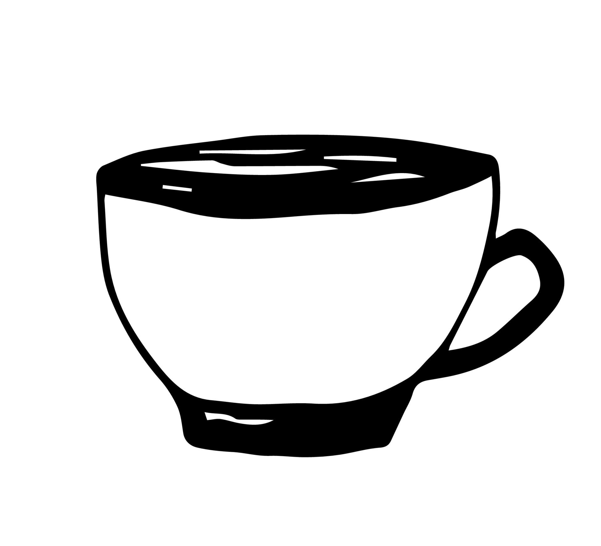 How to Draw a Mug Step by Step - EasyLineDrawing