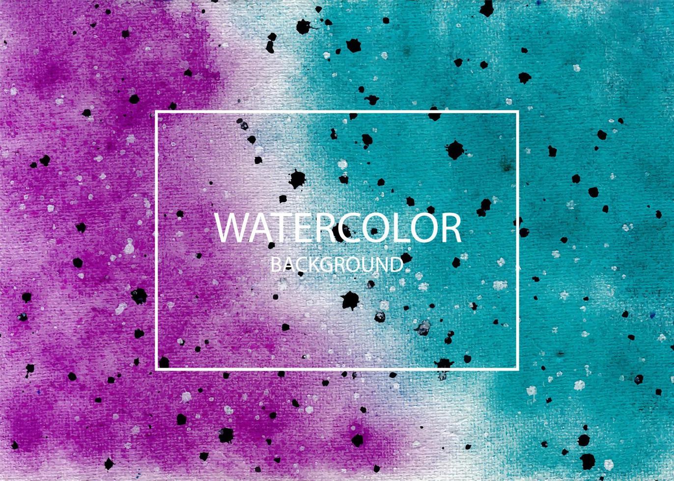 Handmade Watercolor Texture Background Vector, Colorful handmade Abstract Background vector