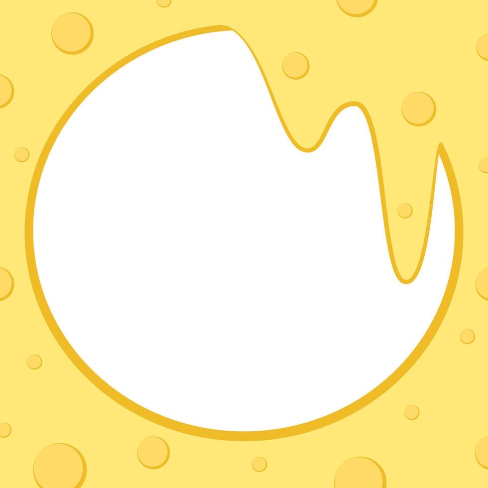 Cheese vector. wallpaper. background. cheese stretch. cheese on white background. Cheese frame. vector