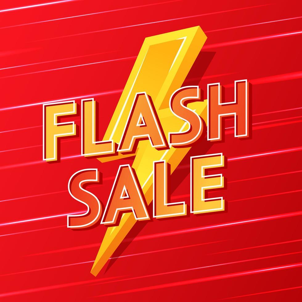 Flash sale banner design. Flash sale poster. flash sale promo for bussiness. discount banner promotion template. vector